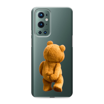 Силиконовый чехол на OnePlus 9 Pro с принтом Медведь Силиконовый чехол на OnePlus 9 Pro с принтом Медведь