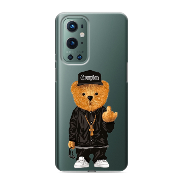 Силиконовый чехол на OnePlus 9 Pro с принтом Плюшевый медведь Силиконовый чехол на OnePlus 9 Pro с принтом Плюшевый медведь