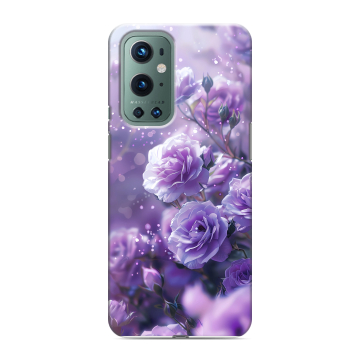 Силиконовый чехол на OnePlus 9 Pro с принтом Розы цветы Силиконовый чехол на OnePlus 9 Pro с принтом Розы цветы
