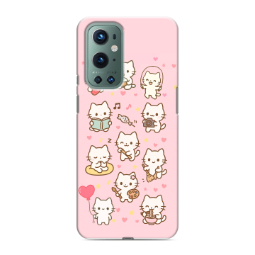 Силиконовый чехол на OnePlus 9 Pro с принтом Hello Kitty Хелоу Кити Силиконовый чехол на OnePlus 9 Pro с принтом Hello Kitty Хелоу Кити