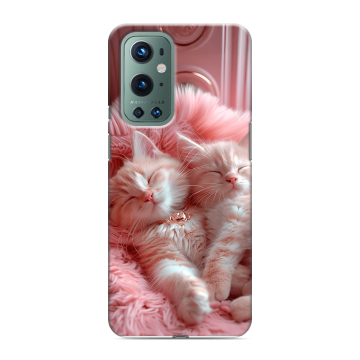 Силиконовый чехол на OnePlus 9 Pro с принтом котята котики Силиконовый чехол на OnePlus 9 Pro с принтом котята котики
