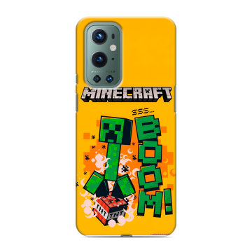 Силиконовый чехол на OnePlus 9 Pro с принтом Майнкрафт Minecraft Силиконовый чехол на OnePlus 9 Pro с принтом Майнкрафт Minecraft