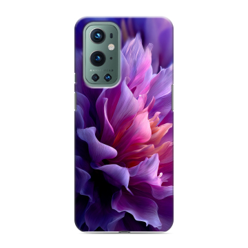 Силиконовый чехол на OnePlus 9 Pro с принтом женский цветы