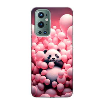 Силиконовый чехол на OnePlus 9 Pro с принтом Панда Силиконовый чехол на OnePlus 9 Pro с принтом Панда