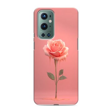 Силиконовый чехол на OnePlus 9 Pro с принтом Розовая роза Силиконовый чехол на OnePlus 9 Pro с принтом Розовая роза