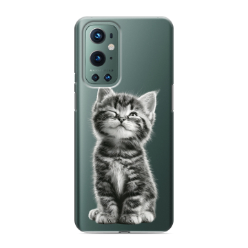 Силиконовый чехол на OnePlus 9 Pro с принтом Котенок Силиконовый чехол на OnePlus 9 Pro с принтом Котенок