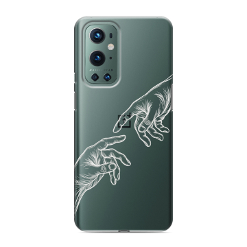 Силиконовый чехол на OnePlus 9 Pro с принтом Сотворение мира Силиконовый чехол на OnePlus 9 Pro с принтом Сотворение мира