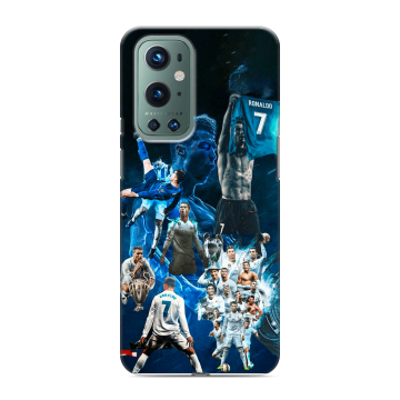 Силиконовый чехол на OnePlus 9 Pro с принтом Реал Роналдо Силиконовый чехол на OnePlus 9 Pro с принтом Реал Роналдо