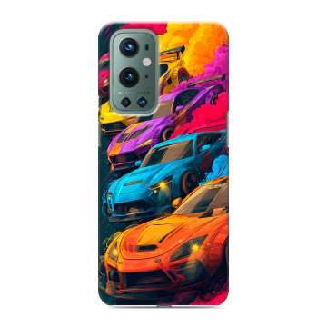 Силиконовый чехол на OnePlus 9 Pro с принтом Тачки Силиконовый чехол на OnePlus 9 Pro с принтом Тачки