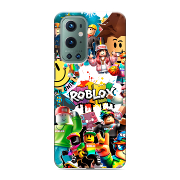 Силиконовый чехол на OnePlus 9 Pro с принтом Roblox Роблокс Силиконовый чехол на OnePlus 9 Pro с принтом Roblox Роблокс