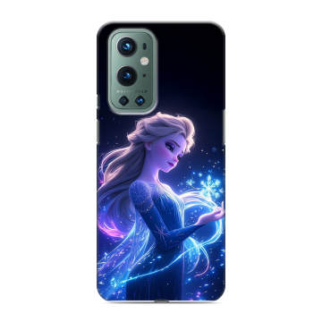 Силиконовый чехол на OnePlus 9 Pro с принтом Холодное сердце Frozen Силиконовый чехол на OnePlus 9 Pro с принтом Холодное сердце Frozen