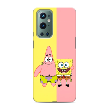 Силиконовый чехол на OnePlus 9 Pro с принтом Спанч боб Спанчбоб Силиконовый чехол на OnePlus 9 Pro с принтом Спанч боб Спанчбоб