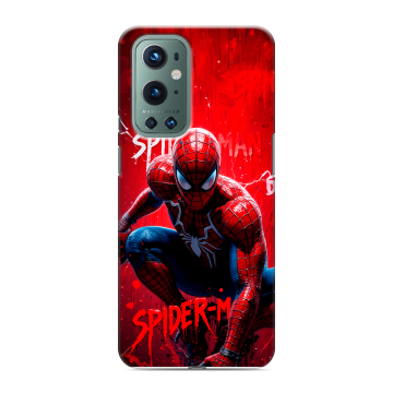 Силиконовый чехол на OnePlus 9 Pro с принтом Spiderman Человек паук Силиконовый чехол на OnePlus 9 Pro с принтом Spiderman Человек паук