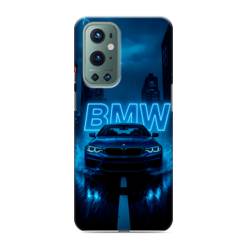 Силиконовый чехол на OnePlus 9 Pro с принтом BMW БМВ