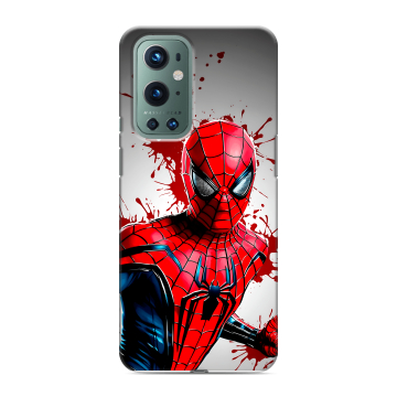 Силиконовый чехол на OnePlus 9 Pro с принтом Spiderman Человек паук Силиконовый чехол на OnePlus 9 Pro с принтом Spiderman Человек паук