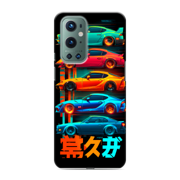 Силиконовый чехол на OnePlus 9 Pro с принтом машины тачки Силиконовый чехол на OnePlus 9 Pro с принтом машины тачки