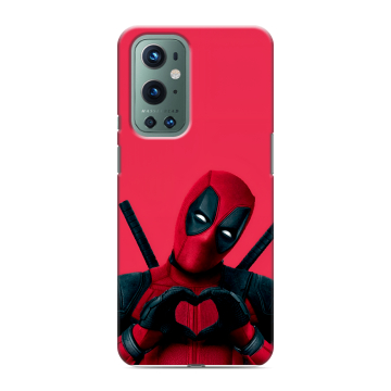 Силиконовый чехол на OnePlus 9 Pro с принтом Дедпул Deadpool Силиконовый чехол на OnePlus 9 Pro с принтом Дедпул Deadpool