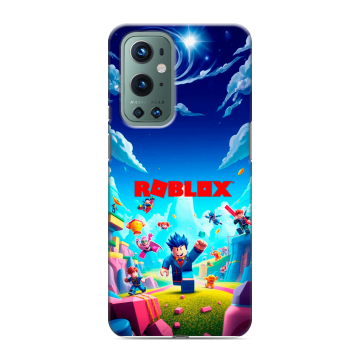 Силиконовый чехол на OnePlus 9 Pro с принтом Roblox Роблокс Силиконовый чехол на OnePlus 9 Pro с принтом Roblox Роблокс