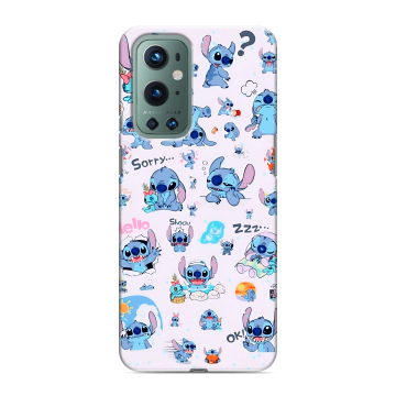 Силиконовый чехол на OnePlus 9 Pro с принтом Лило и Стич Силиконовый чехол на OnePlus 9 Pro с принтом Лило и Стич