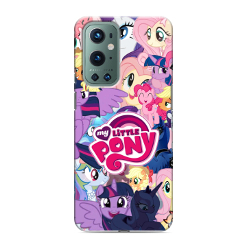 Силиконовый чехол на OnePlus 9 Pro с принтом My little pony Дружба чудо Силиконовый чехол на OnePlus 9 Pro с принтом My little pony Дружба чудо