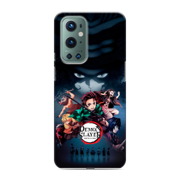 Силиконовый чехол на OnePlus 9 Pro с принтом Demon Slayer Клинок рассекающий демонов Силиконовый чехол на OnePlus 9 Pro с принтом Demon Slayer Клинок рассекающий демонов