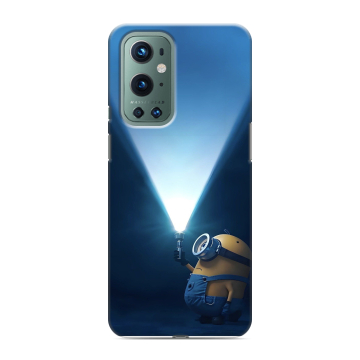 Силиконовый чехол на OnePlus 9 Pro с принтом Миньоны Силиконовый чехол на OnePlus 9 Pro с принтом Миньоны