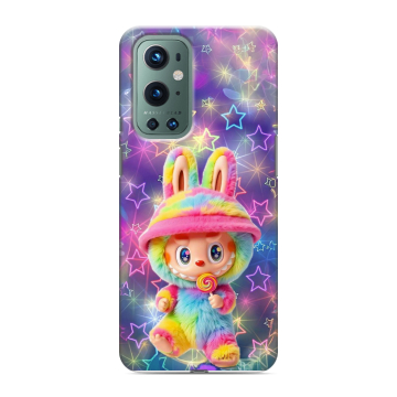 Силиконовый чехол на OnePlus 9 Pro с принтом Labubu Лабубу