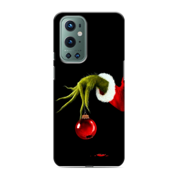 Силиконовый чехол на OnePlus 9 Pro с принтом Новый год Гринч Силиконовый чехол на OnePlus 9 Pro с принтом Новый год Гринч