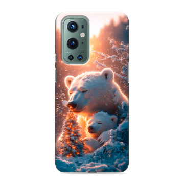 Силиконовый чехол на OnePlus 9 Pro с принтом Новый год Силиконовый чехол на OnePlus 9 Pro с принтом Новый год