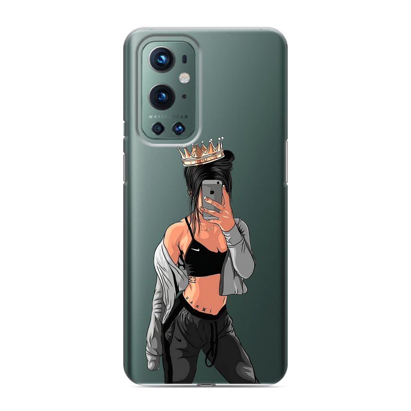 Силиконовый чехол на OnePlus 9 Pro с принтом Женские принты Силиконовый чехол на OnePlus 9 Pro с принтом Женские принты