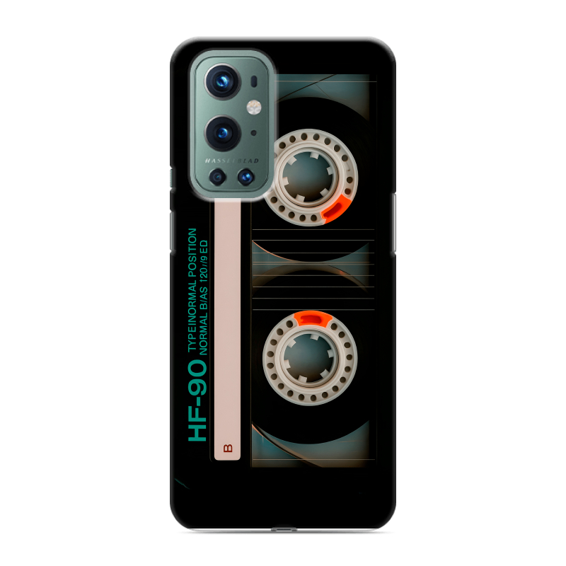 Силиконовый противоударный чехол на OnePlus 9 Pro с принтом Кассета Силиконовый противоударный чехол на OnePlus 9 Pro с принтом Кассета