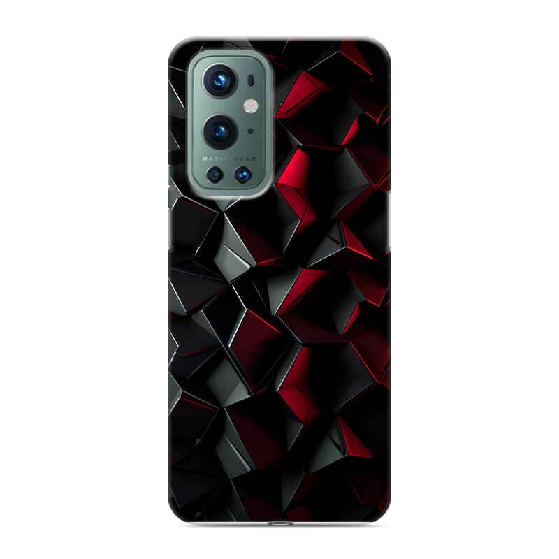 Силиконовый противоударный чехол на OnePlus 9 Pro с принтом Абстракция Силиконовый противоударный чехол на OnePlus 9 Pro с принтом Абстракция