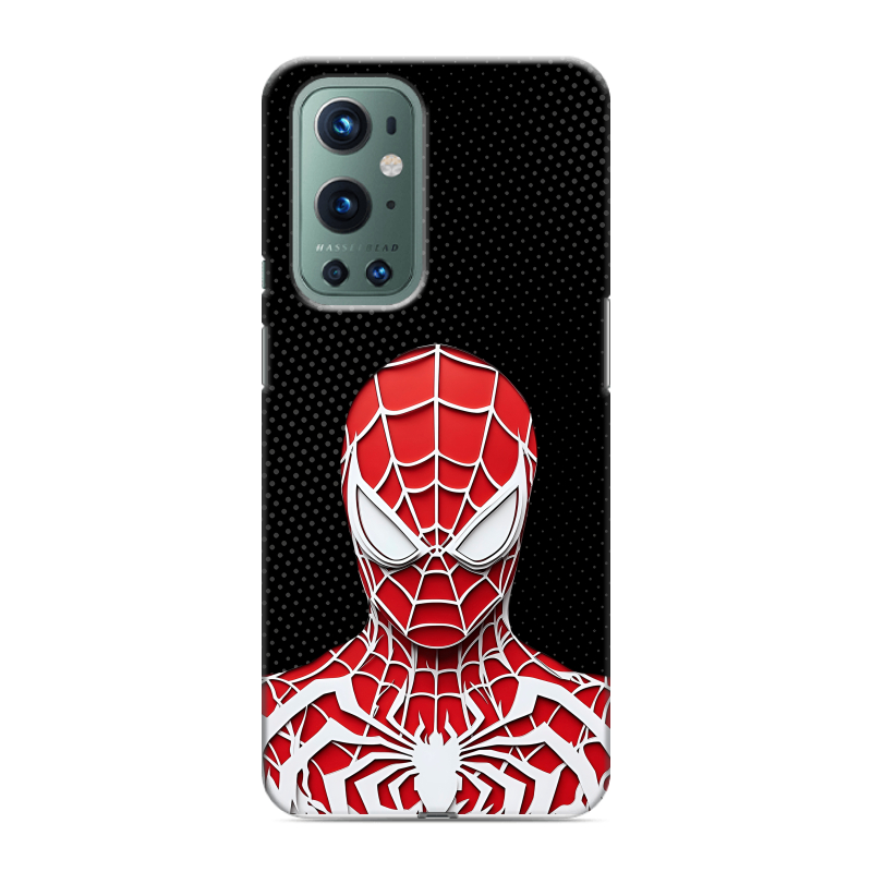 Силиконовый чехол на OnePlus 9 Pro с принтом человек паук spiderman Силиконовый чехол на OnePlus 9 Pro с принтом человек паук spiderman