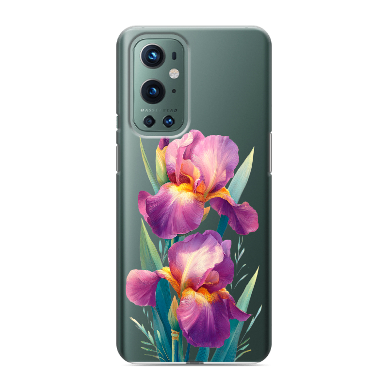 Силиконовый противоударный чехол на OnePlus 9 Pro с принтом Цветы орхидеи Силиконовый противоударный чехол на OnePlus 9 Pro с принтом Цветы орхидеи