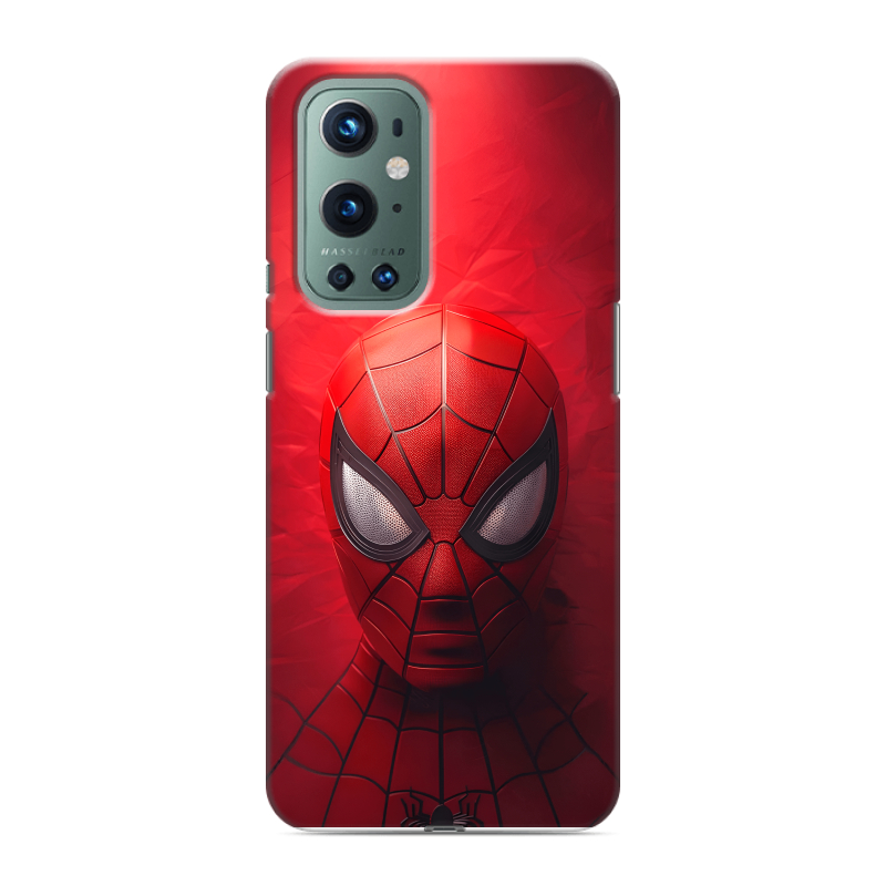Силиконовый чехол на OnePlus 9 Pro с принтом Spiderman Человек паук Силиконовый чехол на OnePlus 9 Pro с принтом Spiderman Человек паук