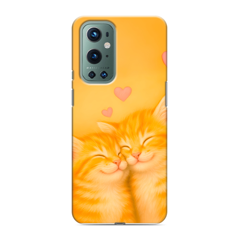 Силиконовый чехол на OnePlus 9 Pro с принтом Милые котята Силиконовый чехол на OnePlus 9 Pro с принтом Милые котята