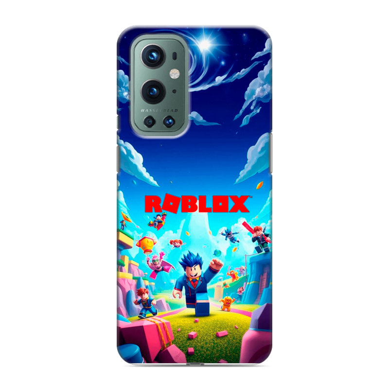 Силиконовый чехол на OnePlus 9 Pro с принтом Roblox Роблокс Силиконовый чехол на OnePlus 9 Pro с принтом Roblox Роблокс