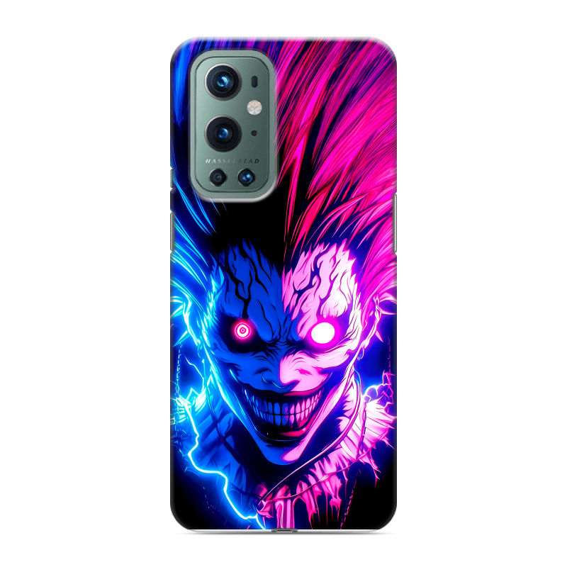 Силиконовый противоударный чехол на OnePlus 9 Pro с принтом Death note Тетрадь смерти Силиконовый противоударный чехол на OnePlus 9 Pro с принтом Death note Тетрадь смерти
