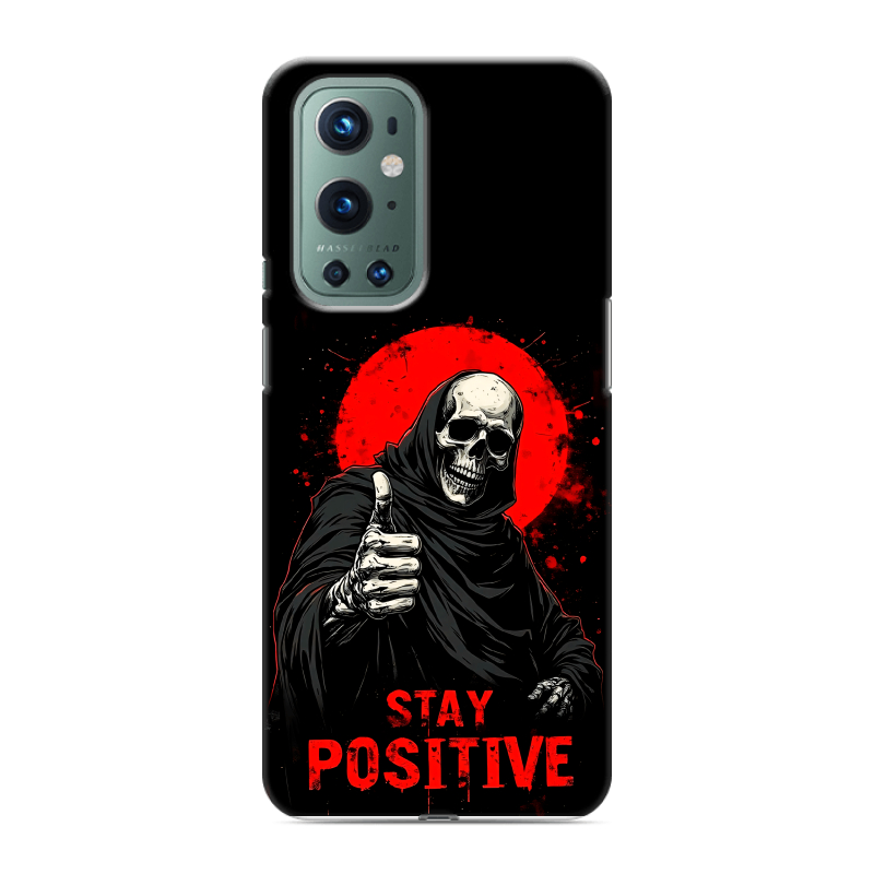 Силиконовый чехол на OnePlus 9 Pro с принтом смешной скелет Силиконовый чехол на OnePlus 9 Pro с принтом смешной скелет