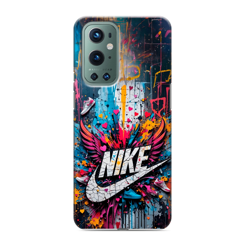 Силиконовый чехол на OnePlus 9 Pro с принтом Nike Найк Силиконовый чехол на OnePlus 9 Pro с принтом Nike Найк