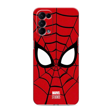Силиконовый чехол на OPPO Reno5 с принтом человек паук spiderman Силиконовый чехол на OPPO Reno5 с принтом человек паук spiderman