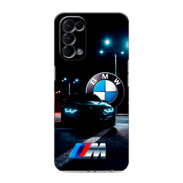 Силиконовый чехол на OPPO Reno5 с принтом БМВ BMW Силиконовый чехол на OPPO Reno5 с принтом БМВ BMW