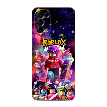 Силиконовый чехол на OPPO Reno5 с принтом Roblox Роблокс Силиконовый чехол на OPPO Reno5 с принтом Roblox Роблокс
