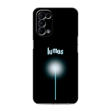 Силиконовый чехол на OPPO Reno5 с принтом Harry Potter Гарри Поттер