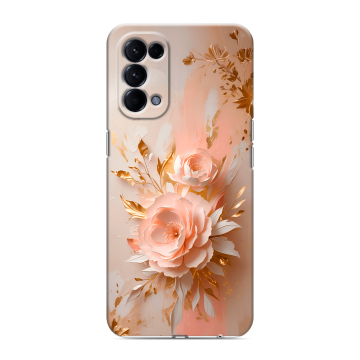 Силиконовый чехол на OPPO Reno5 с принтом женский Силиконовый чехол на OPPO Reno5 с принтом женский