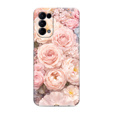 Силиконовый чехол на OPPO Reno5 с принтом женский Силиконовый чехол на OPPO Reno5 с принтом женский