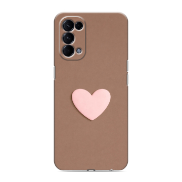 Силиконовый чехол на OPPO Reno5 с принтом женский
