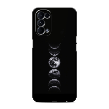 Силиконовый чехол на OPPO Reno5 с принтом женский