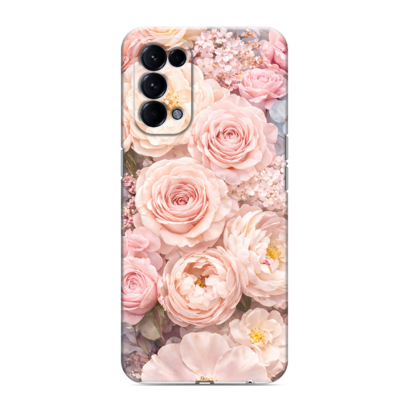 Силиконовый чехол на OPPO Reno5 с принтом женский Силиконовый чехол на OPPO Reno5 с принтом женский