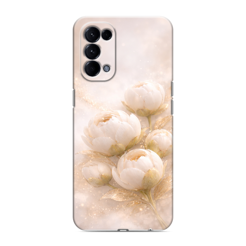 Силиконовый чехол на OPPO Reno5 с принтом женский Силиконовый чехол на OPPO Reno5 с принтом женский